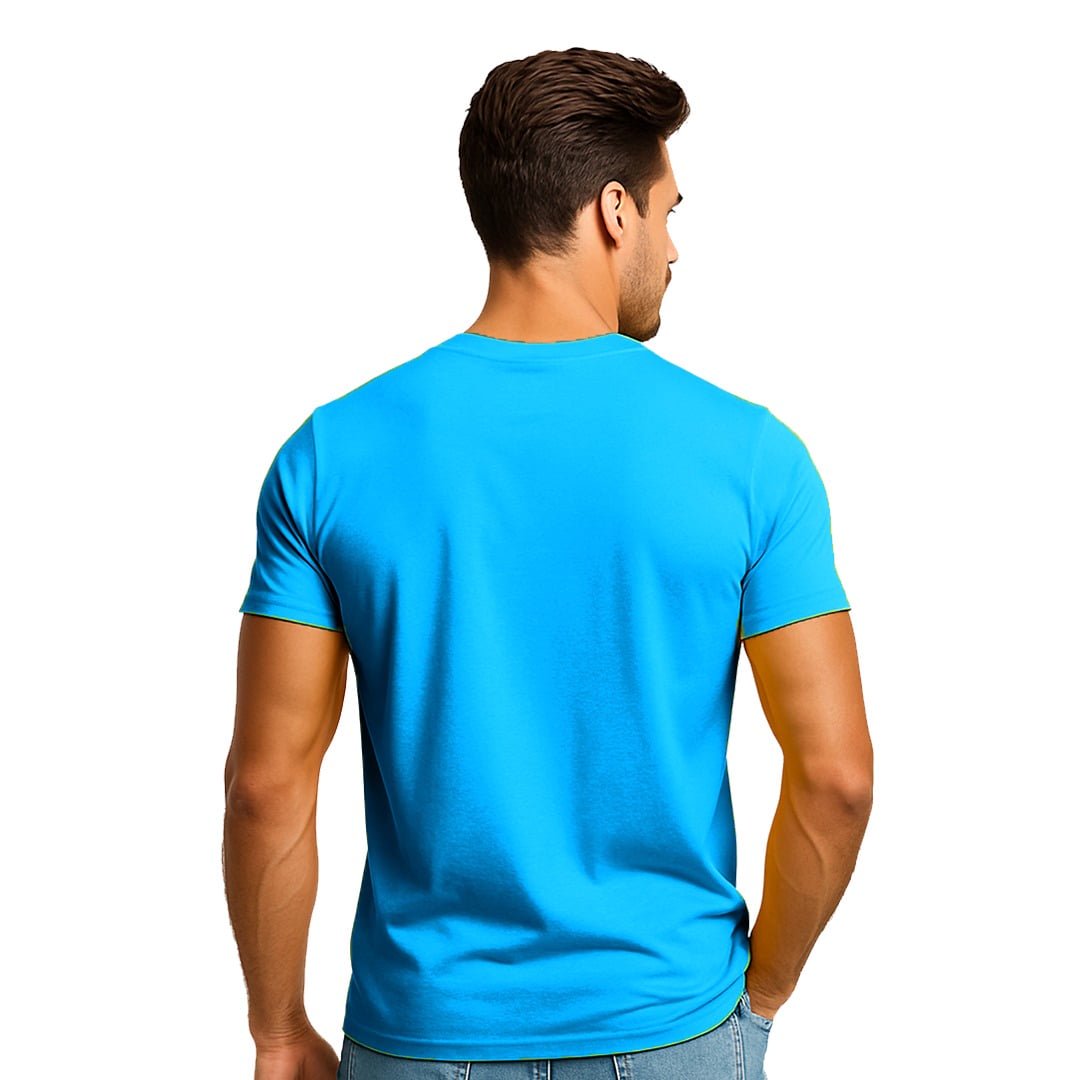 Wetline Apparel Co Bass in the Lake Men's Graphic T-Shirt, Fishing Wear Heavy Cotton Short Sleeves Tee, S-5XL