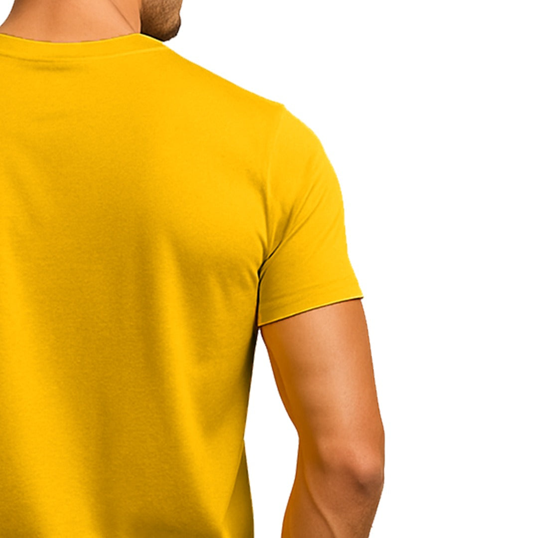 Wetline Apparel Co Yellow Fin Tuna Male's Graphic T-Shirt, Fishing Wear Heavy Cotton Short Sleeves Tee, S-5XL
