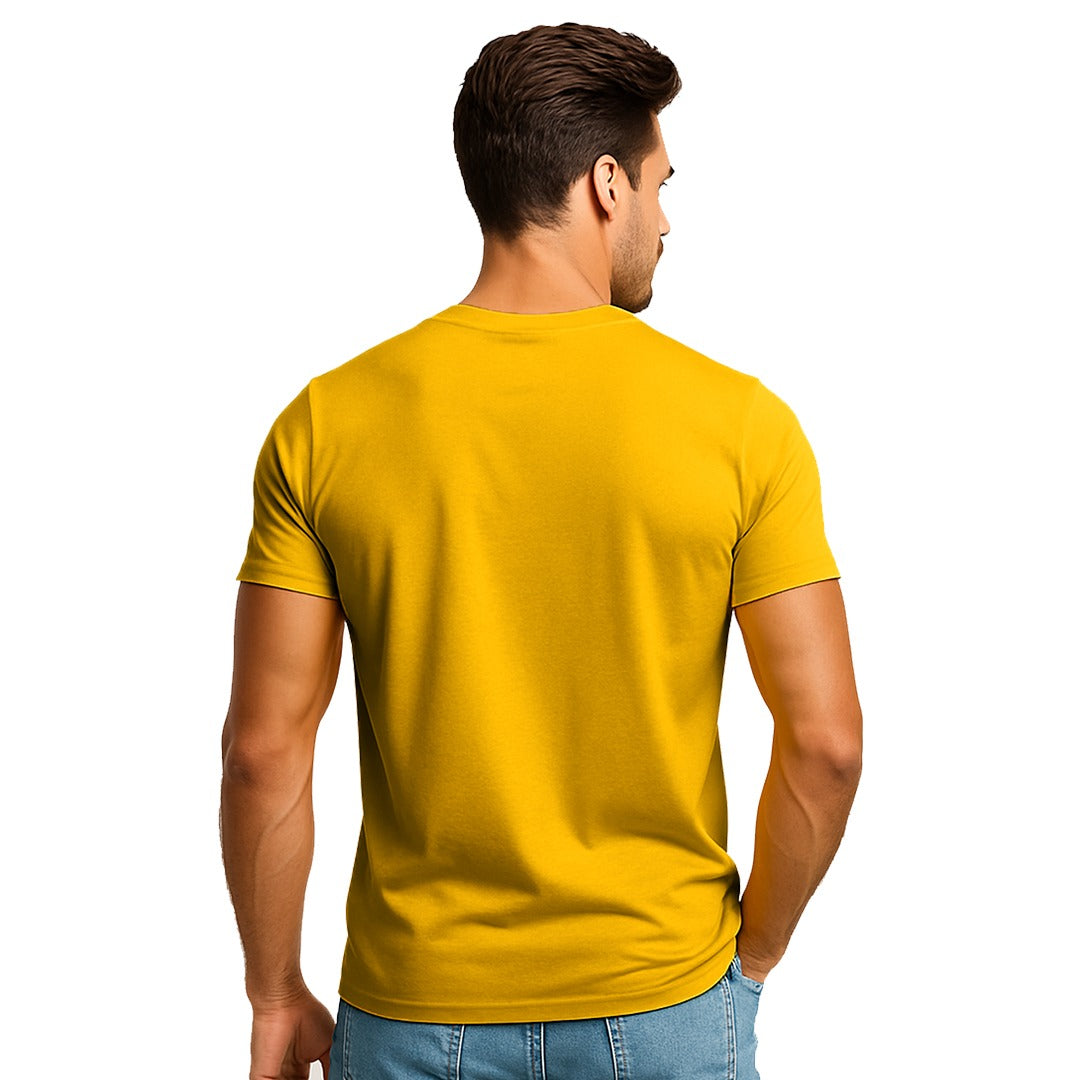 Wetline Apparel Co Yellow Fin Tuna Male's Graphic T-Shirt, Fishing Wear Heavy Cotton Short Sleeves Tee, S-5XL