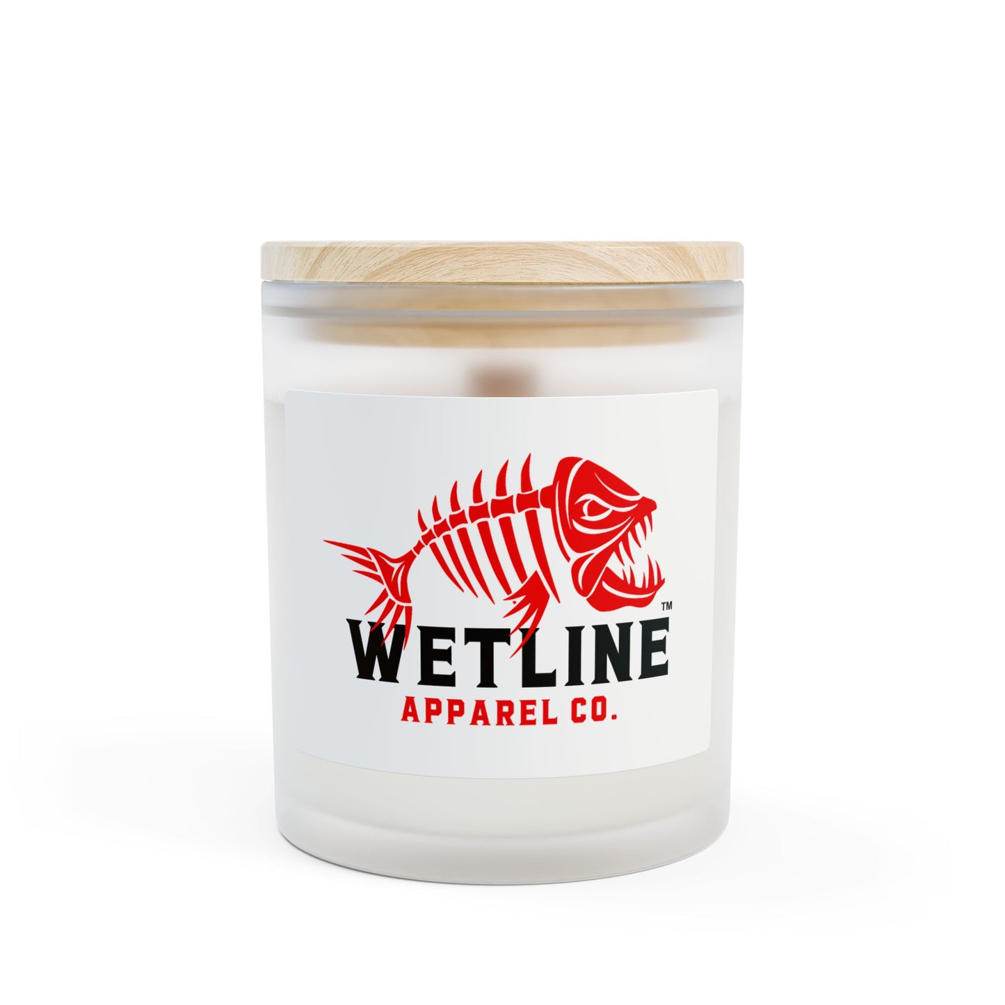 Frosted Glass Candle, 11oz