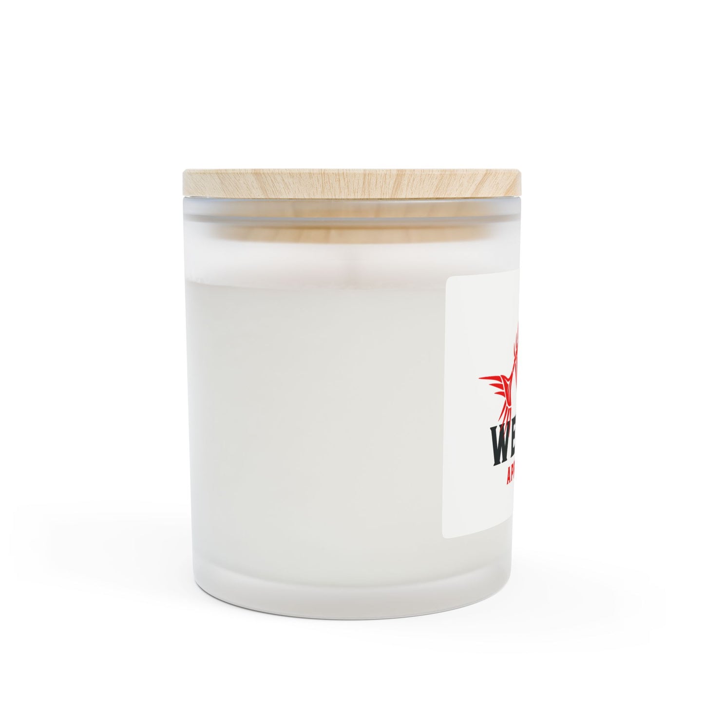 Frosted Glass Candle, 11oz