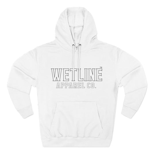 Three-Panel Fleece Hoodie